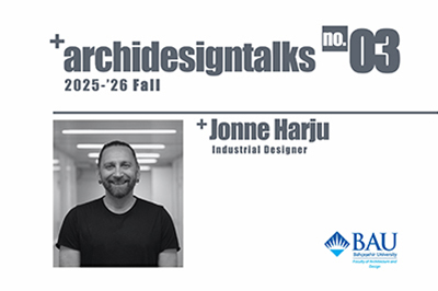ArchiDesign Talks - Jonne Harju